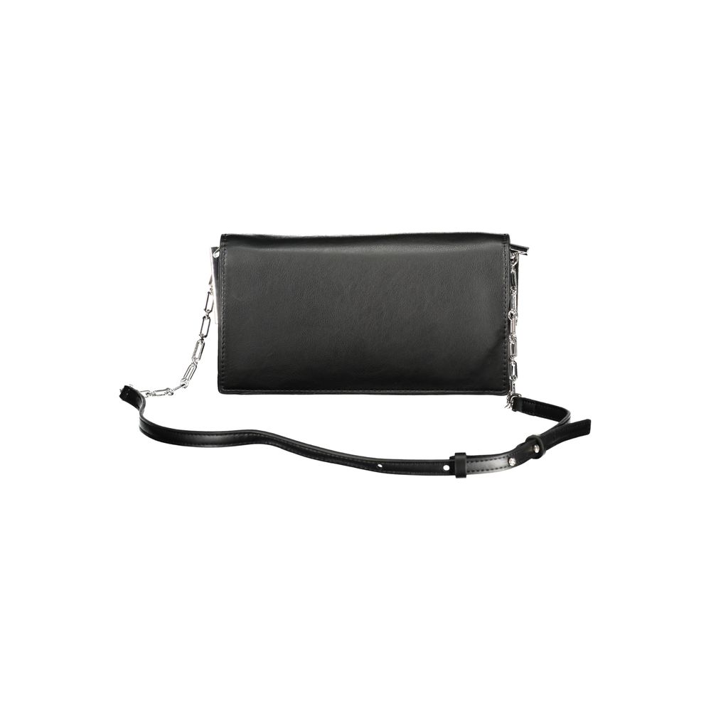 Calvin Klein Schwarze Polyester Handtasche