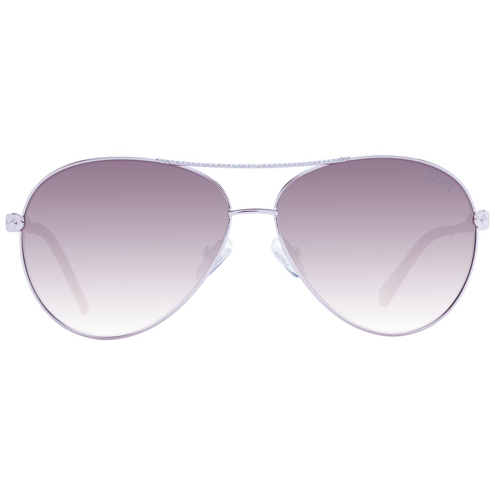 Guess Sonnenbrille in Roségold mit Metallrahmen