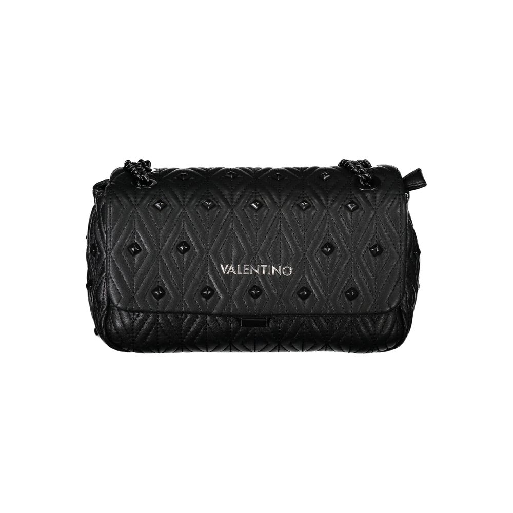 Mario Valentino Schwarze Polyester Handtasche