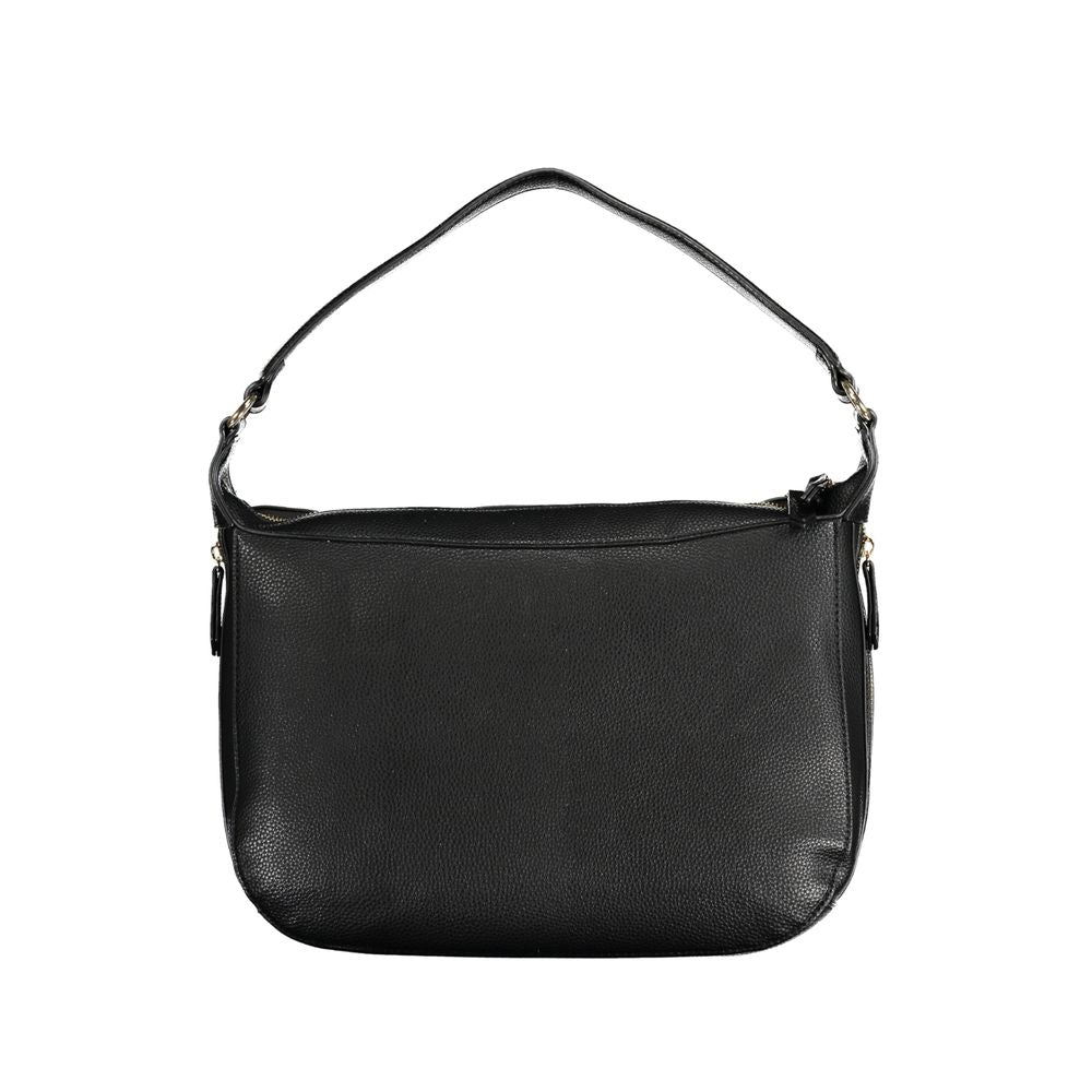 Mario Valentino Schwarze Polyethylen-Handtasche