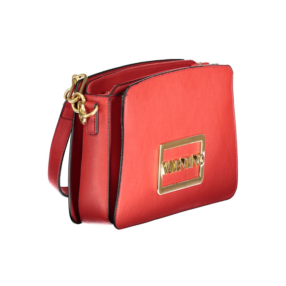 Mario Valentino Rote Polyethylen-Handtasche