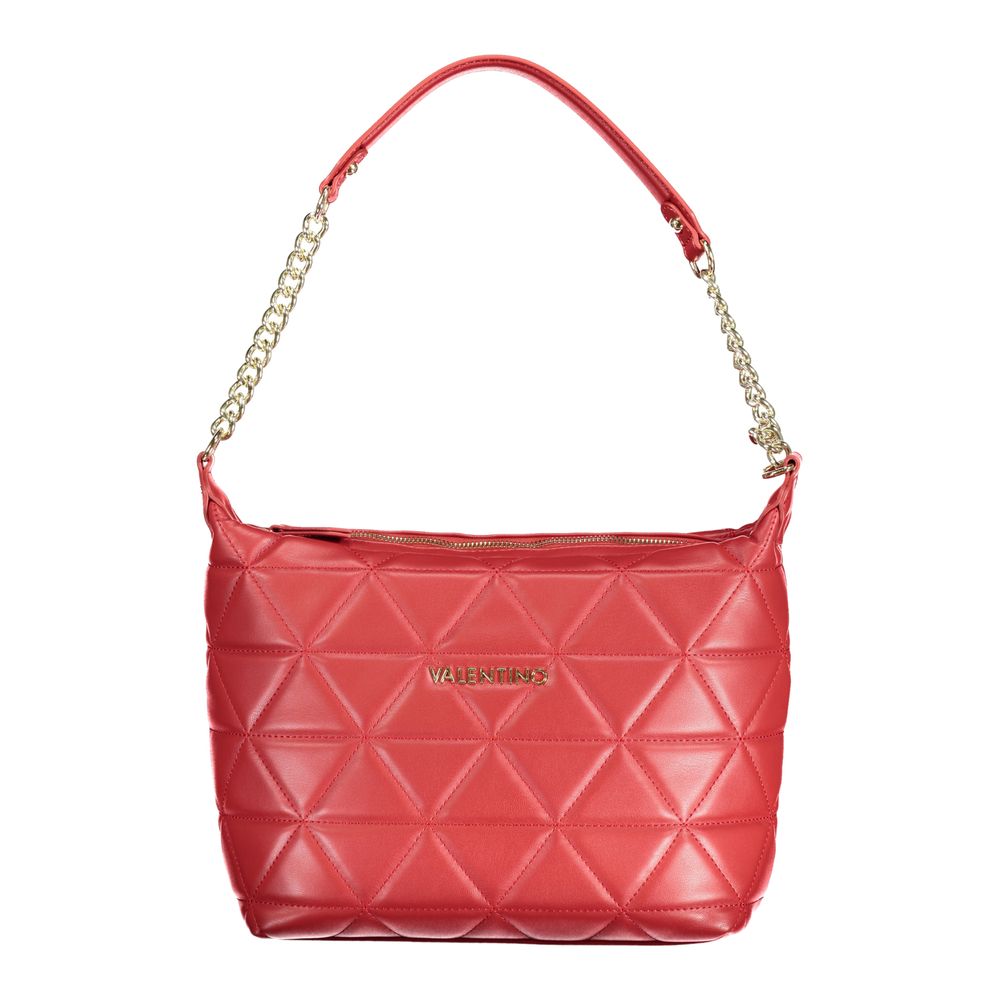 Mario Valentino Rote Polyethylen-Handtasche