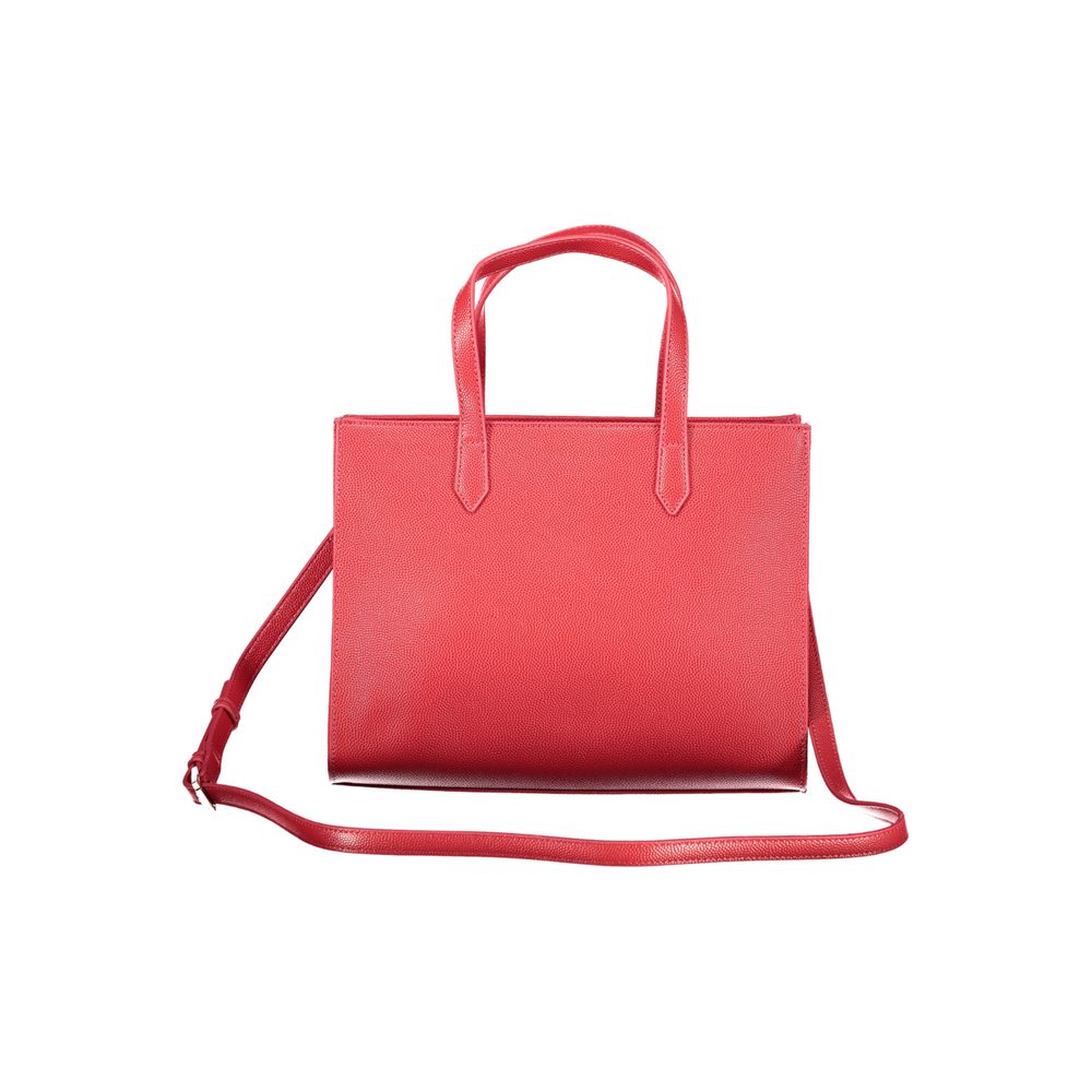 Mario Valentino Rote Polyethylen-Handtasche