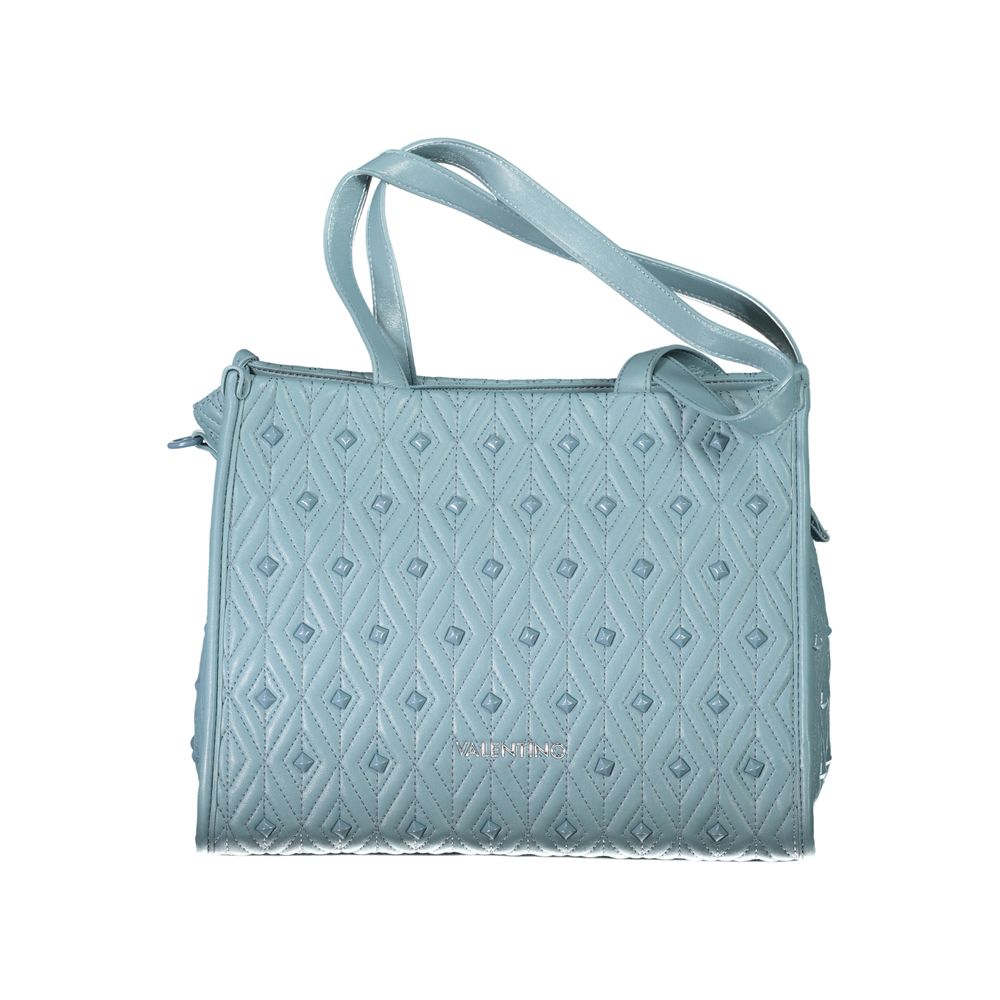 Mario Valentino Blaue Polyester Handtasche