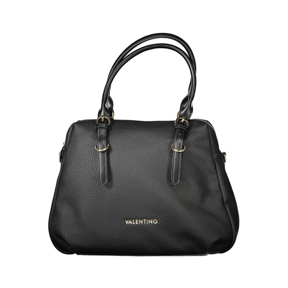 Mario Valentino Schwarze Polyethylen-Handtasche