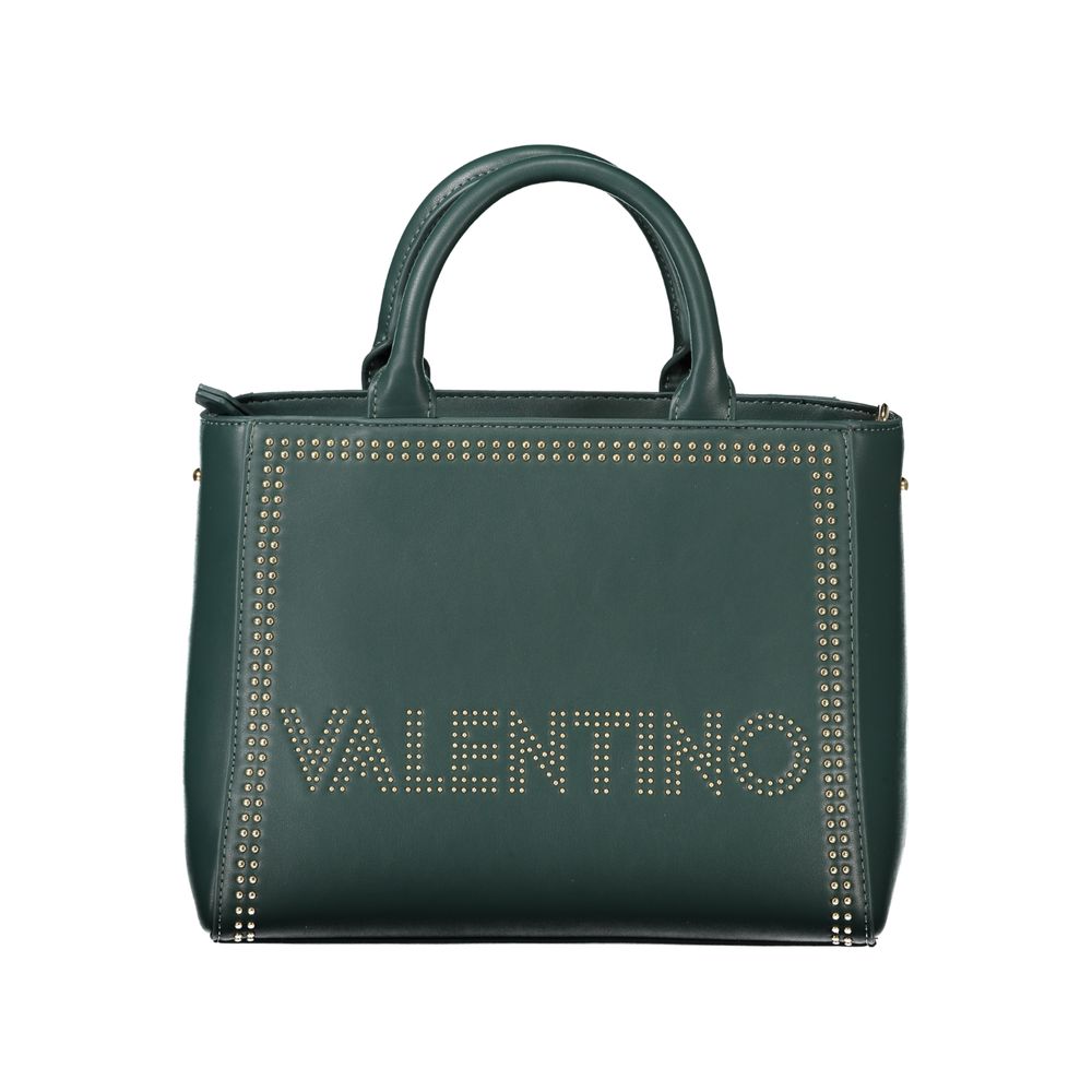 Mario Valentino Grüne Polyethylen-Handtasche