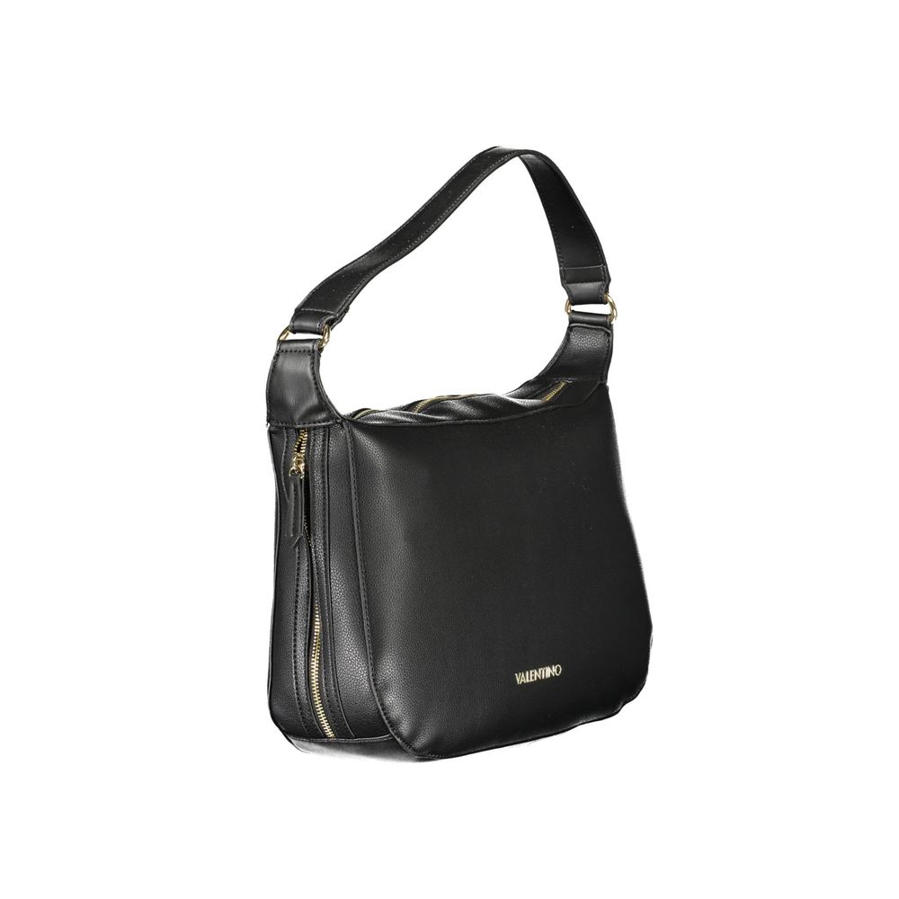 Mario Valentino Schwarze Polyethylen-Handtasche