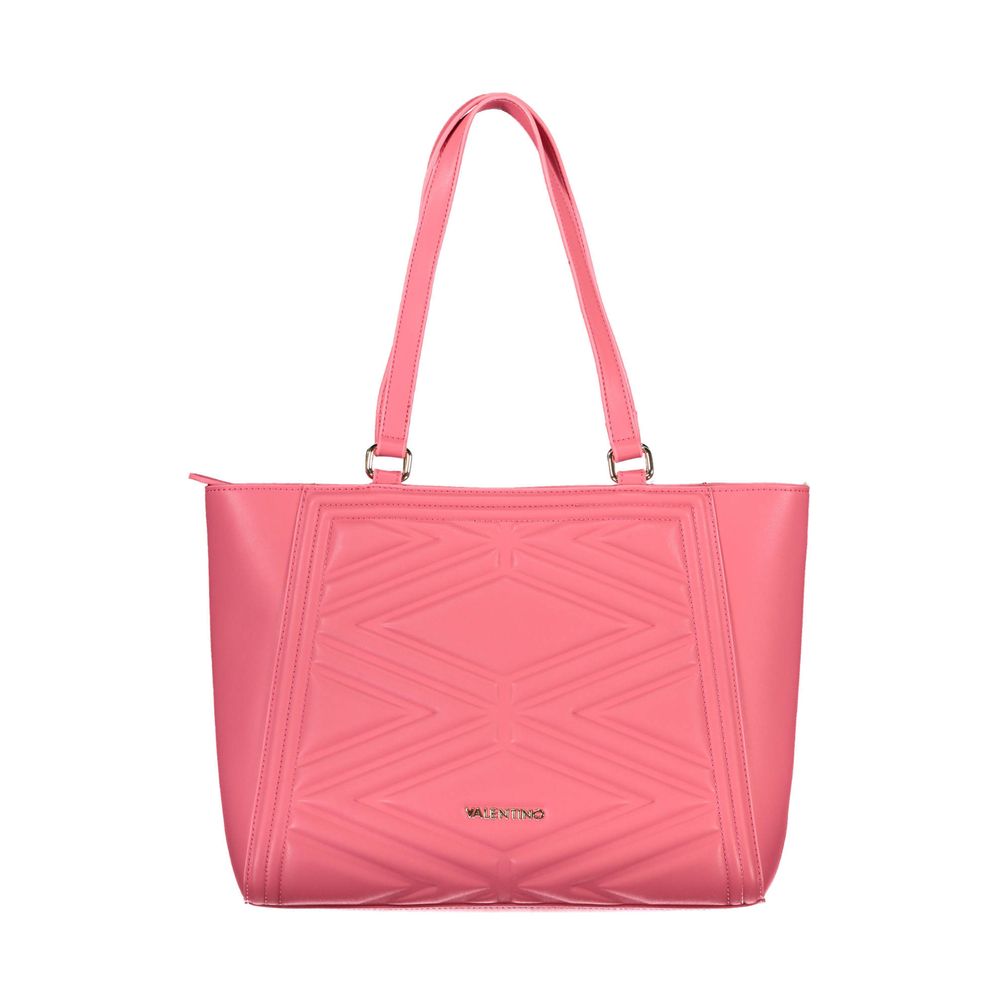 Mario Valentino Rosa Polyethylen-Handtasche