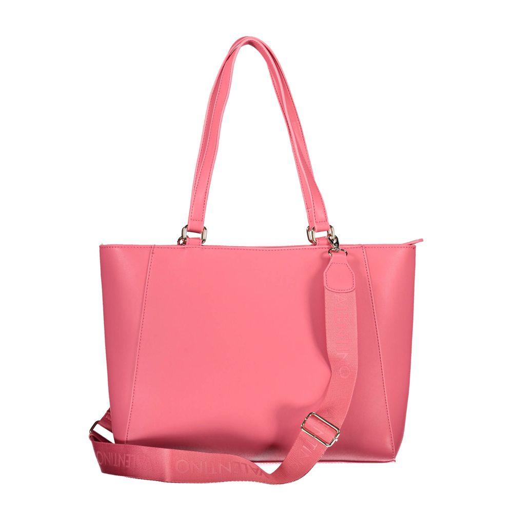 Mario Valentino Rosa Polyethylen-Handtasche