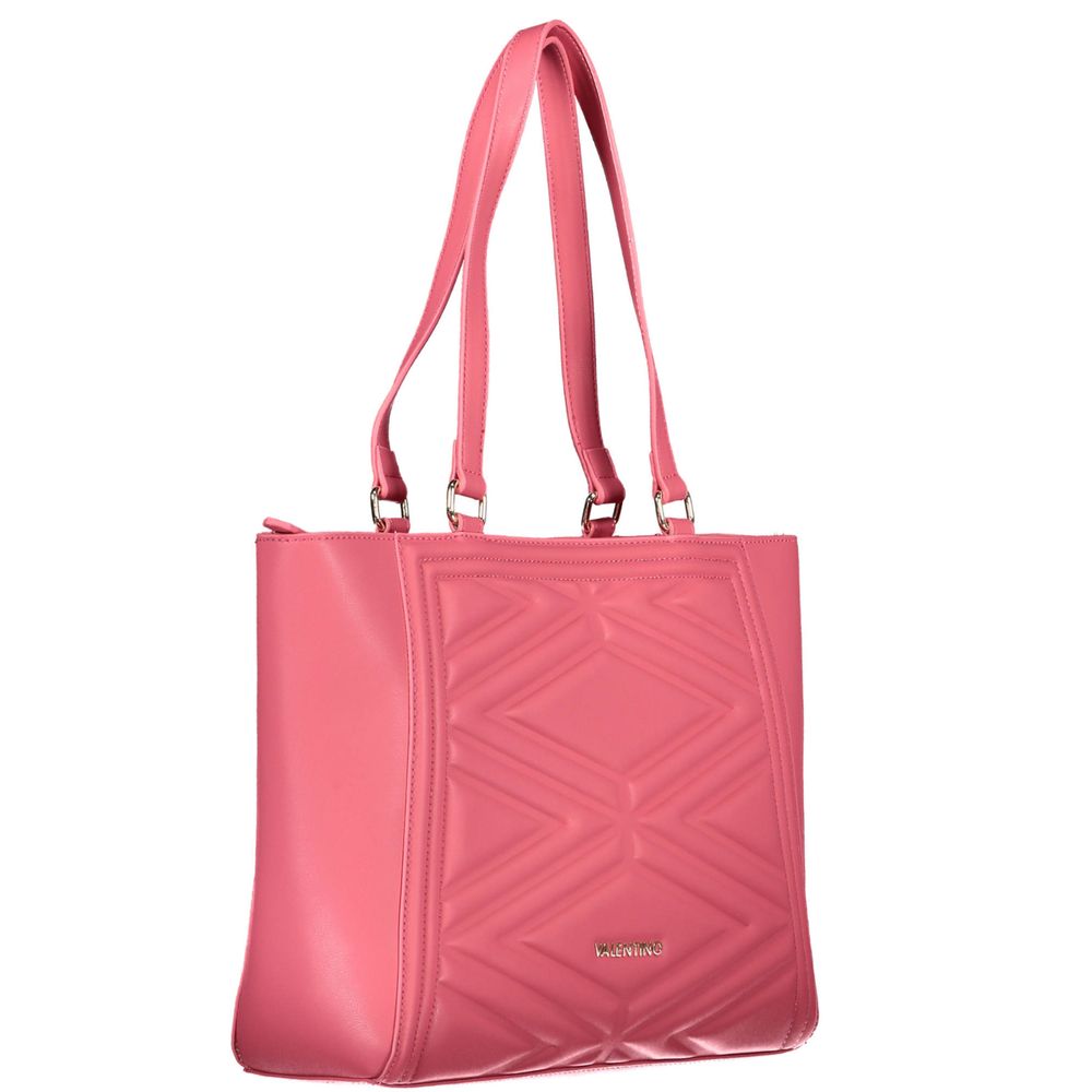 Mario Valentino Rosa Polyethylen-Handtasche
