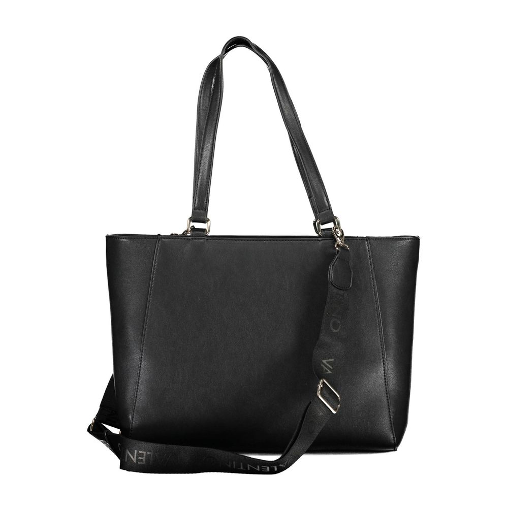 Mario Valentino Schwarze Polyethylen-Handtasche
