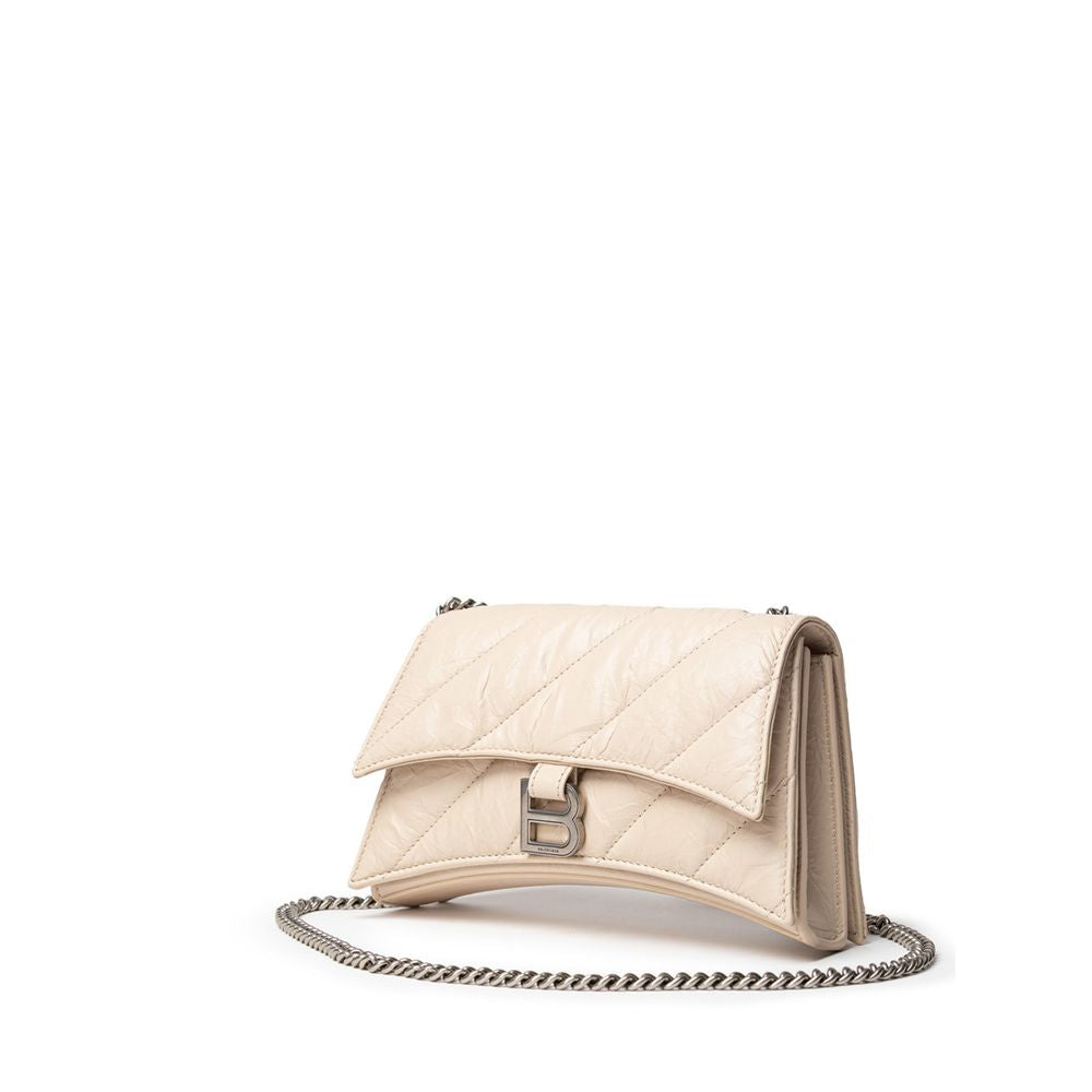 Balenciaga Beige Leder Umhängetasche