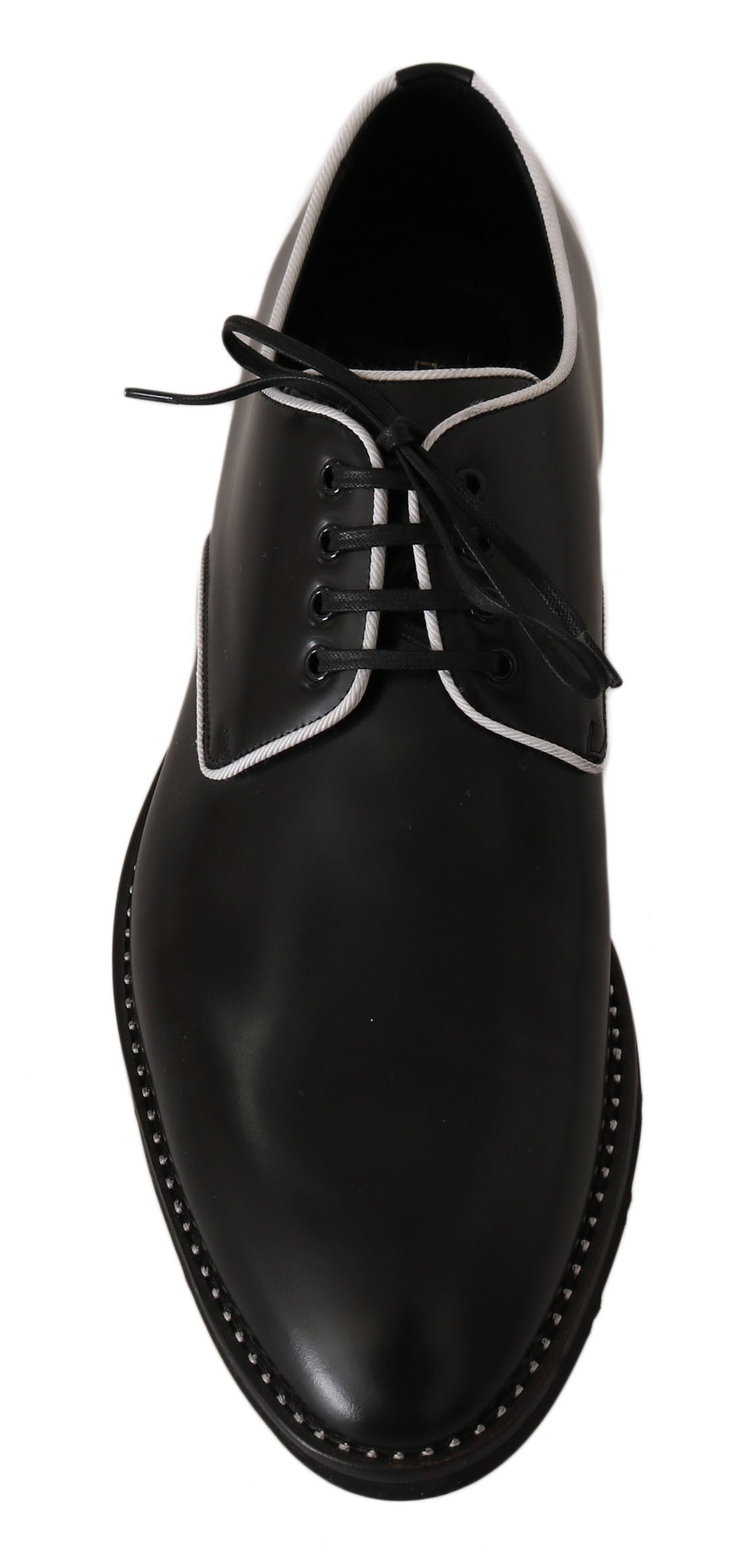 Dolce &amp; Gabbana Elegant derby shoes made of black leather