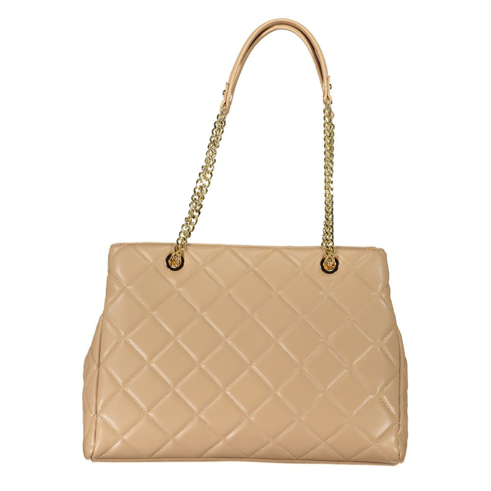 Mario Valentino Beige Polyethylen Handtasche