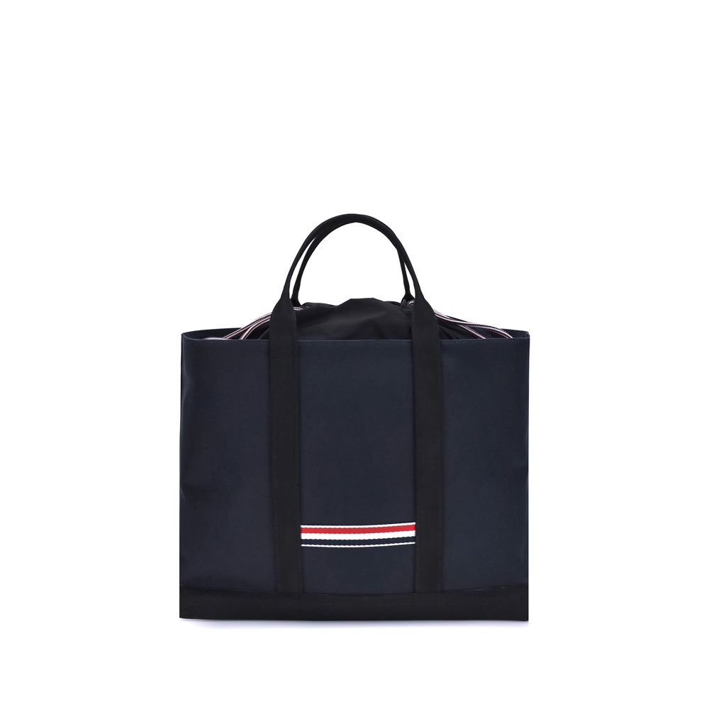 Thom Browne Handtasche aus Kalbshaut in Blau Bos Taurus