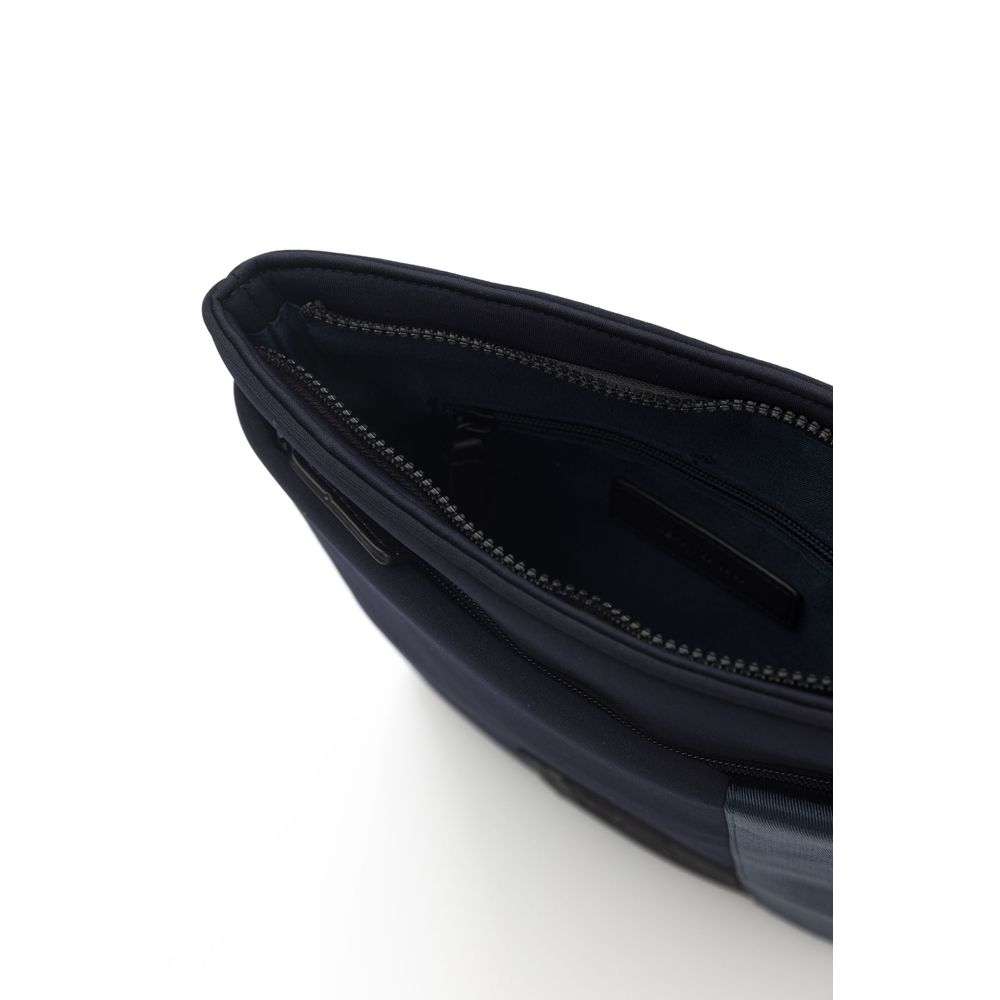 Cerruti 1881 Dunkelblaue Polyester-Umhängetasche für Damen