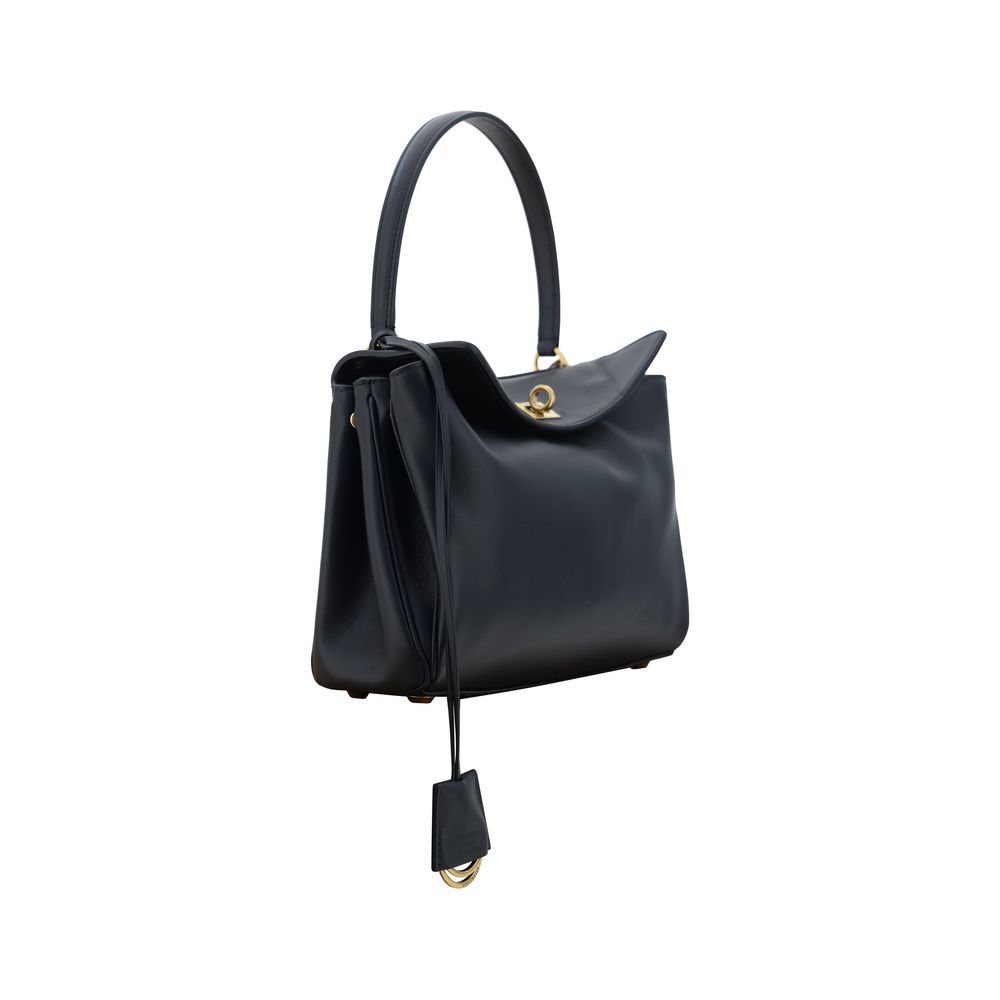 Balenciaga Schwarze Schultertasche aus Kalbshaut Bos Taurus