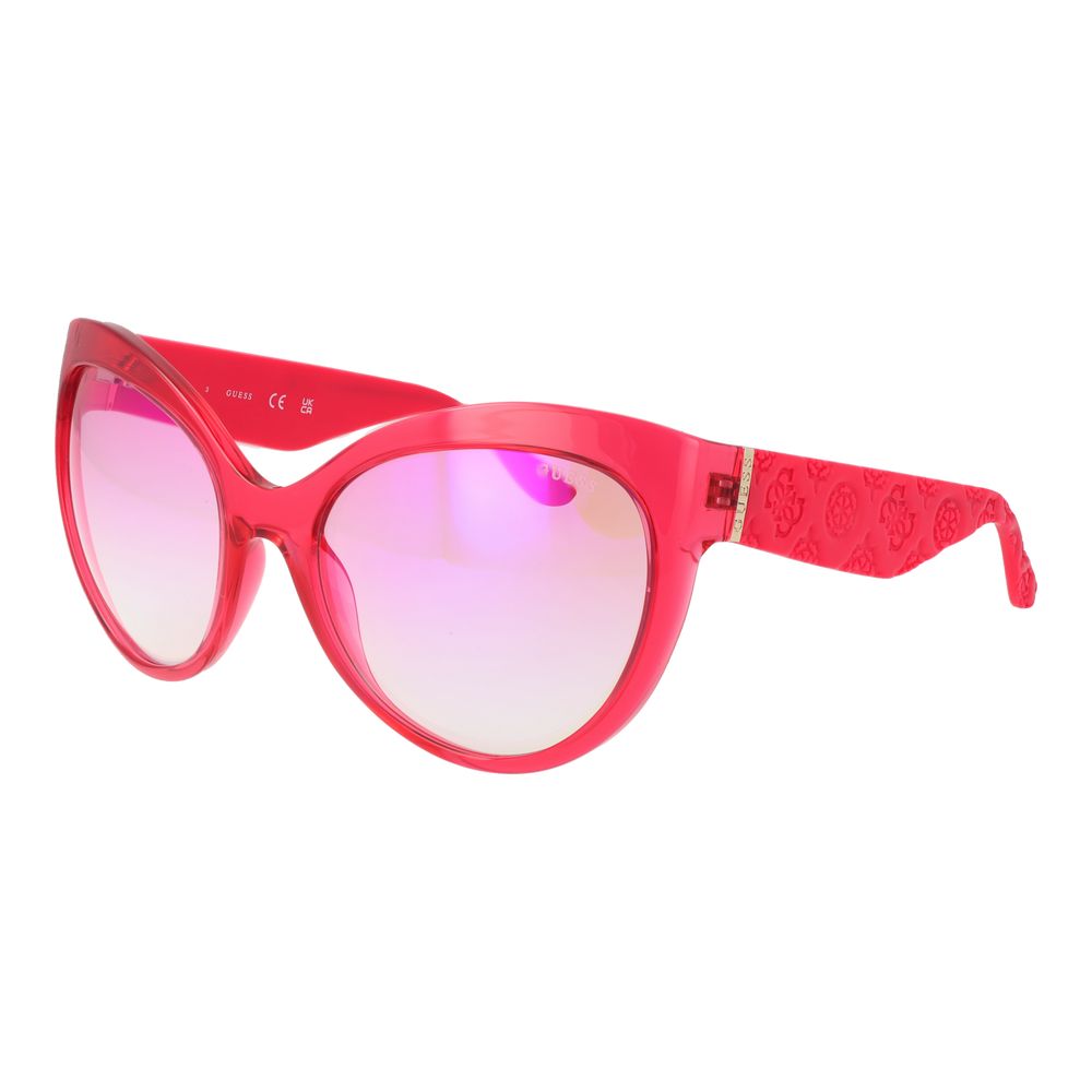Guess Sonnenbrille aus roségoldenem Edelstahl