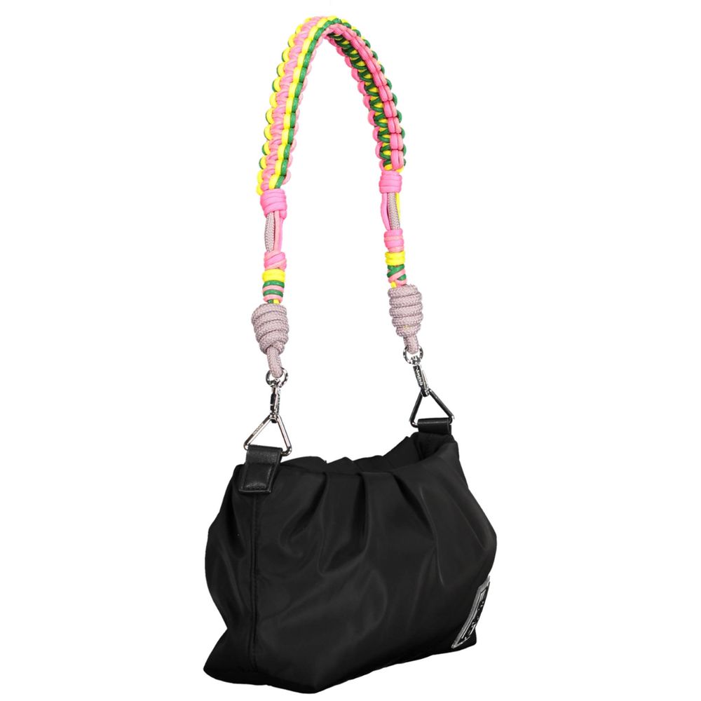 Desigual Schwarze Polyester Handtasche