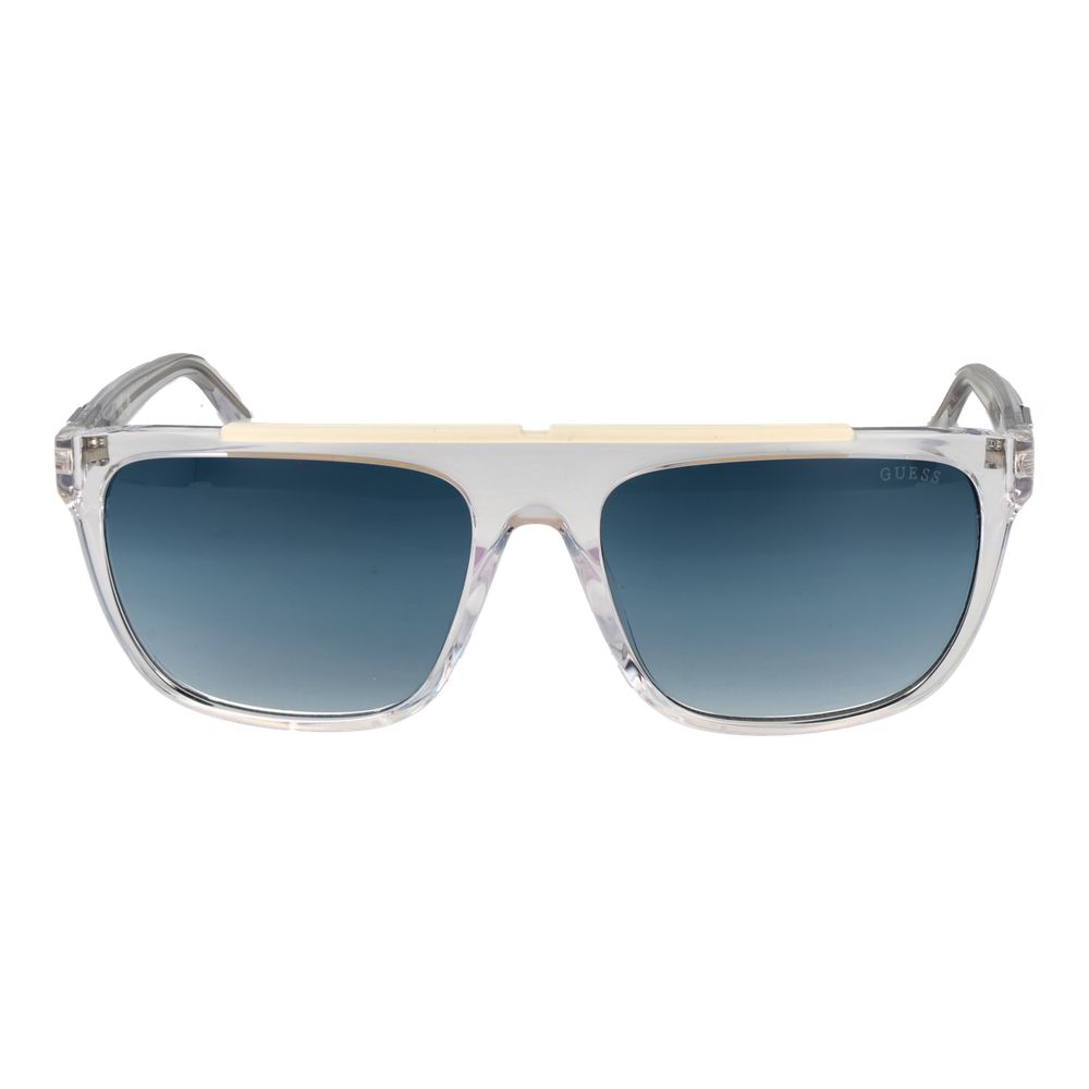 Guess Transparente Sonnenbrille aus Edelstahl