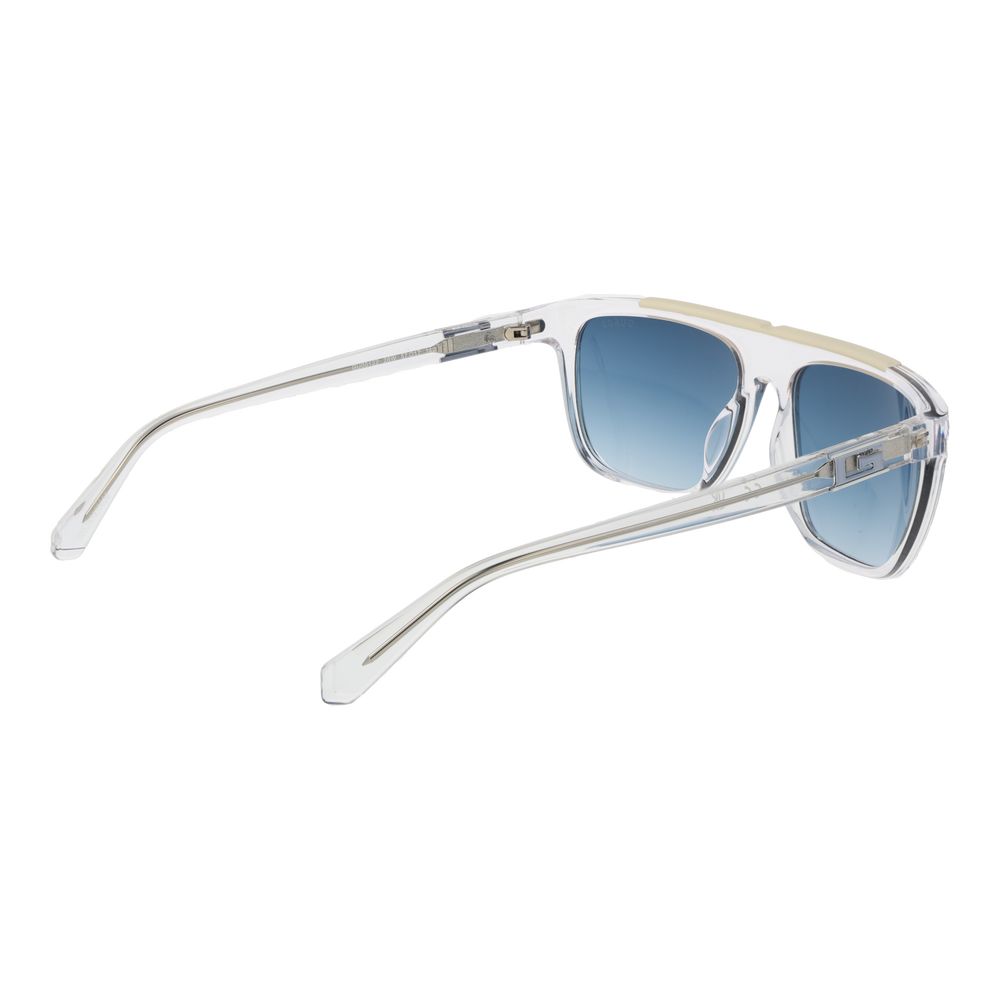 Guess Transparente Sonnenbrille aus Edelstahl