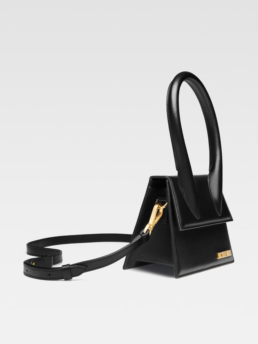 Jacquemus Le Chiquito Moyen Schwarze Tasche