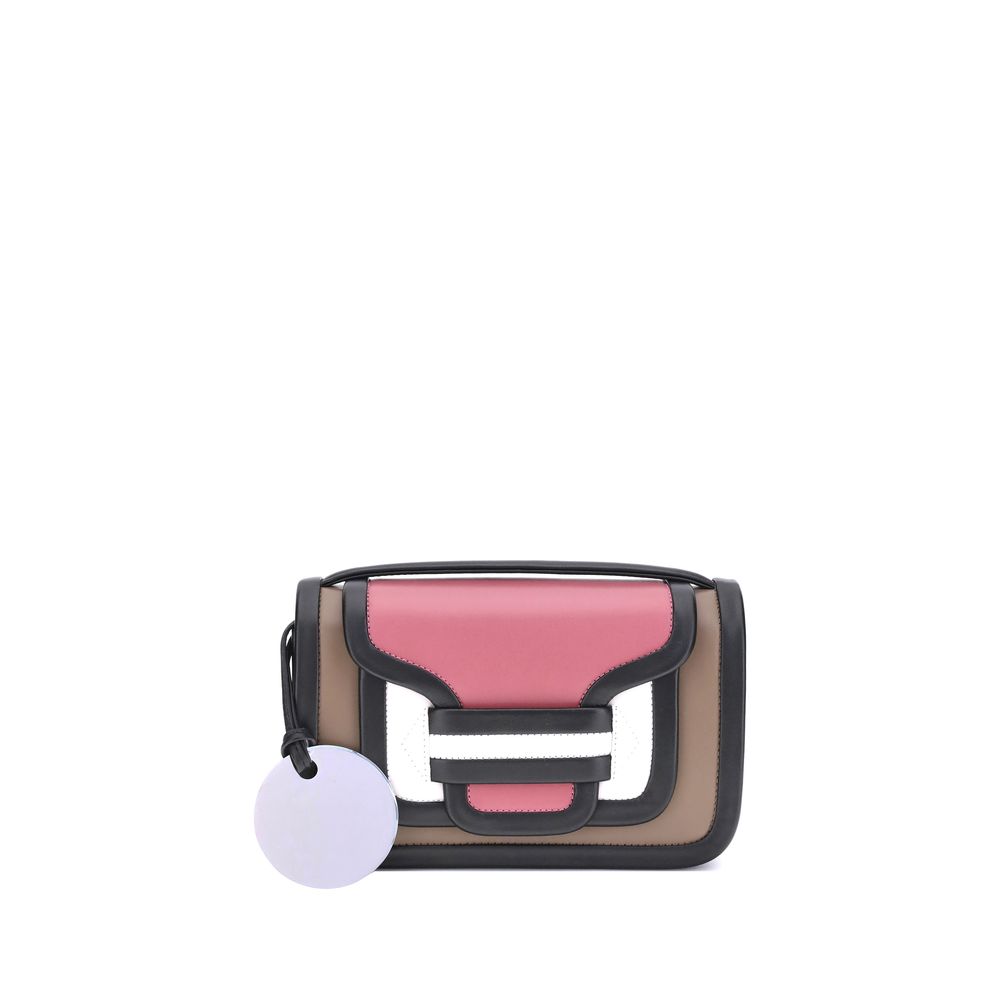 Pierre Hardy Schultertasche aus Kalbshaut Bos Taurus in Mehrfarben