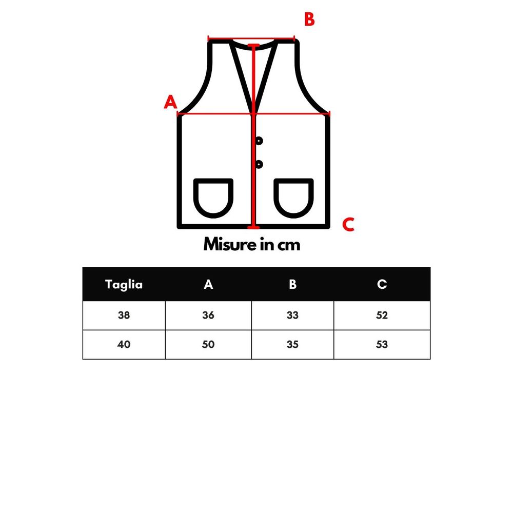 Ganni Goldfarbene Baumwolle Sleveless Jacke