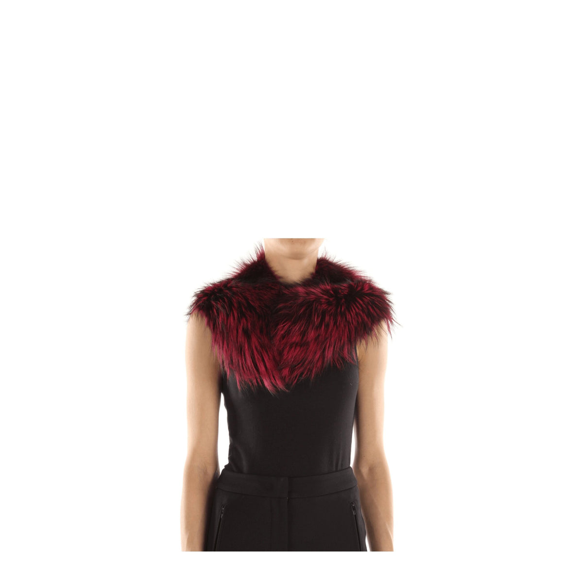 Mr. Mrs. Shirt Rosa Pelz Foulards
