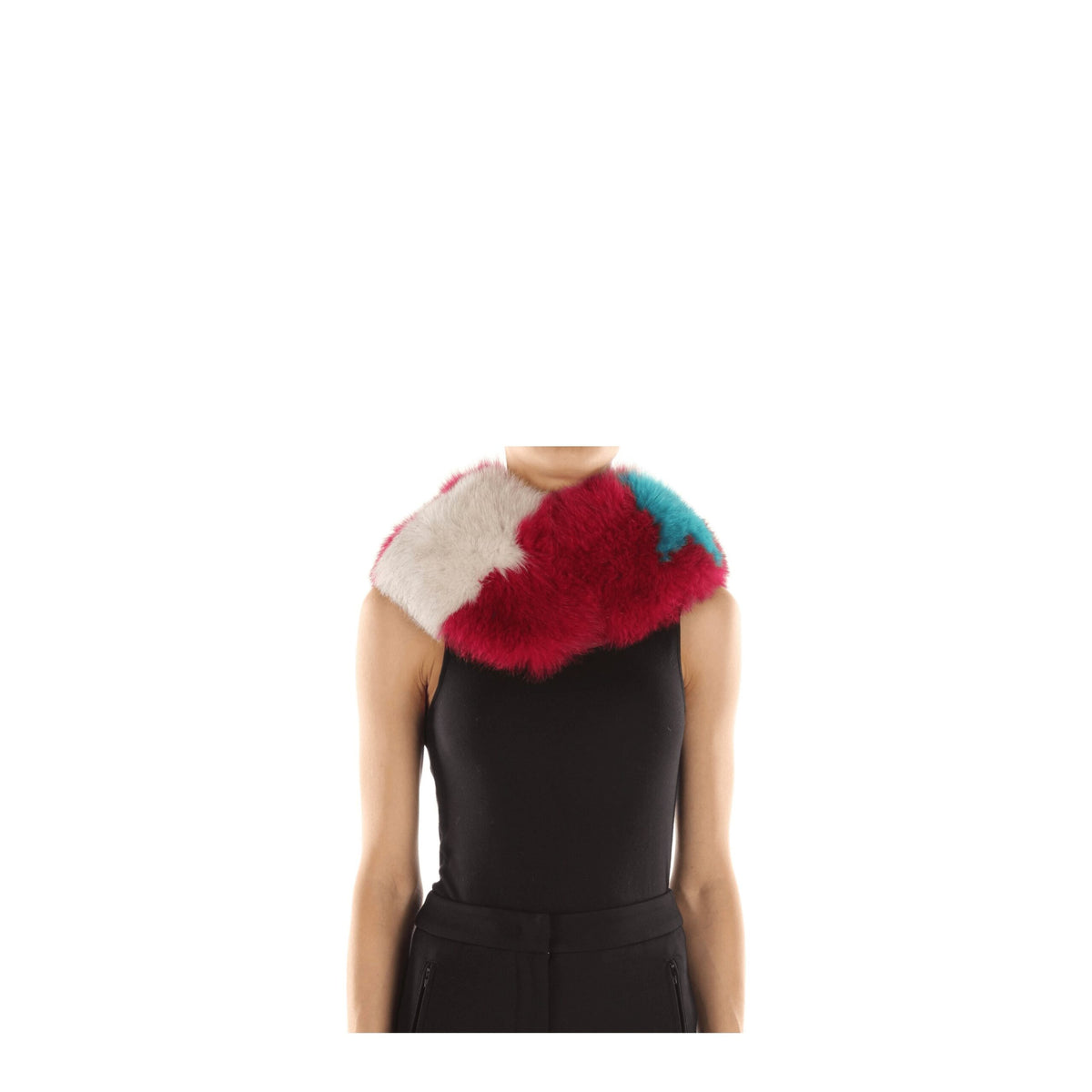 Mr. Mrs. Shirt Rosa Pelz Foulards