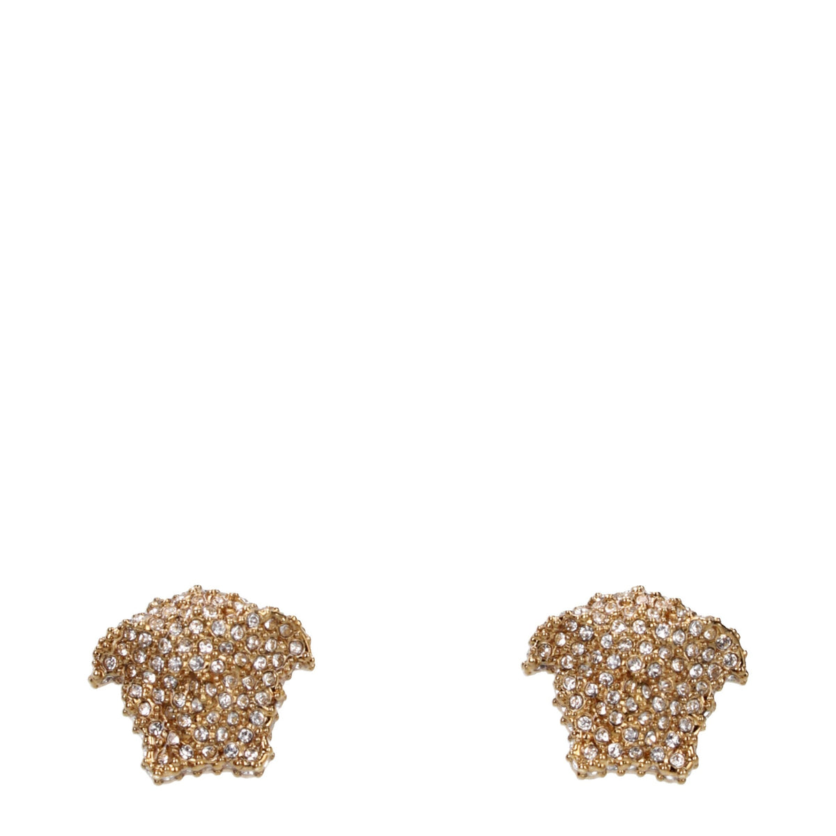 Versace Gold-Messing-Ohrringe