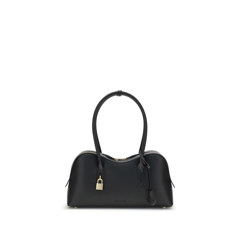 Stella McCartney Schultertasche aus schwarzem Nylon