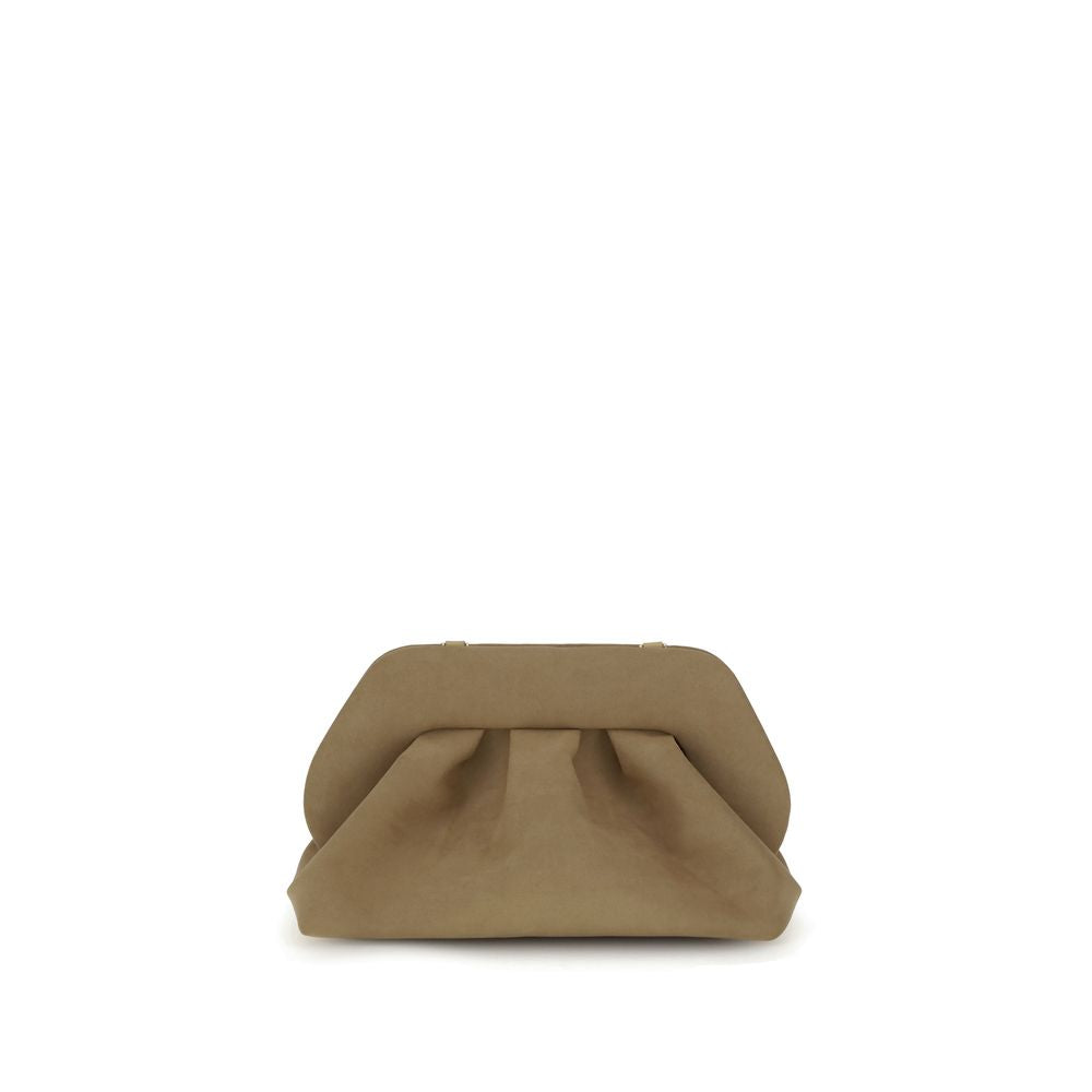 THEMOIRè Beige Clutch Bag aus anderen Fasern