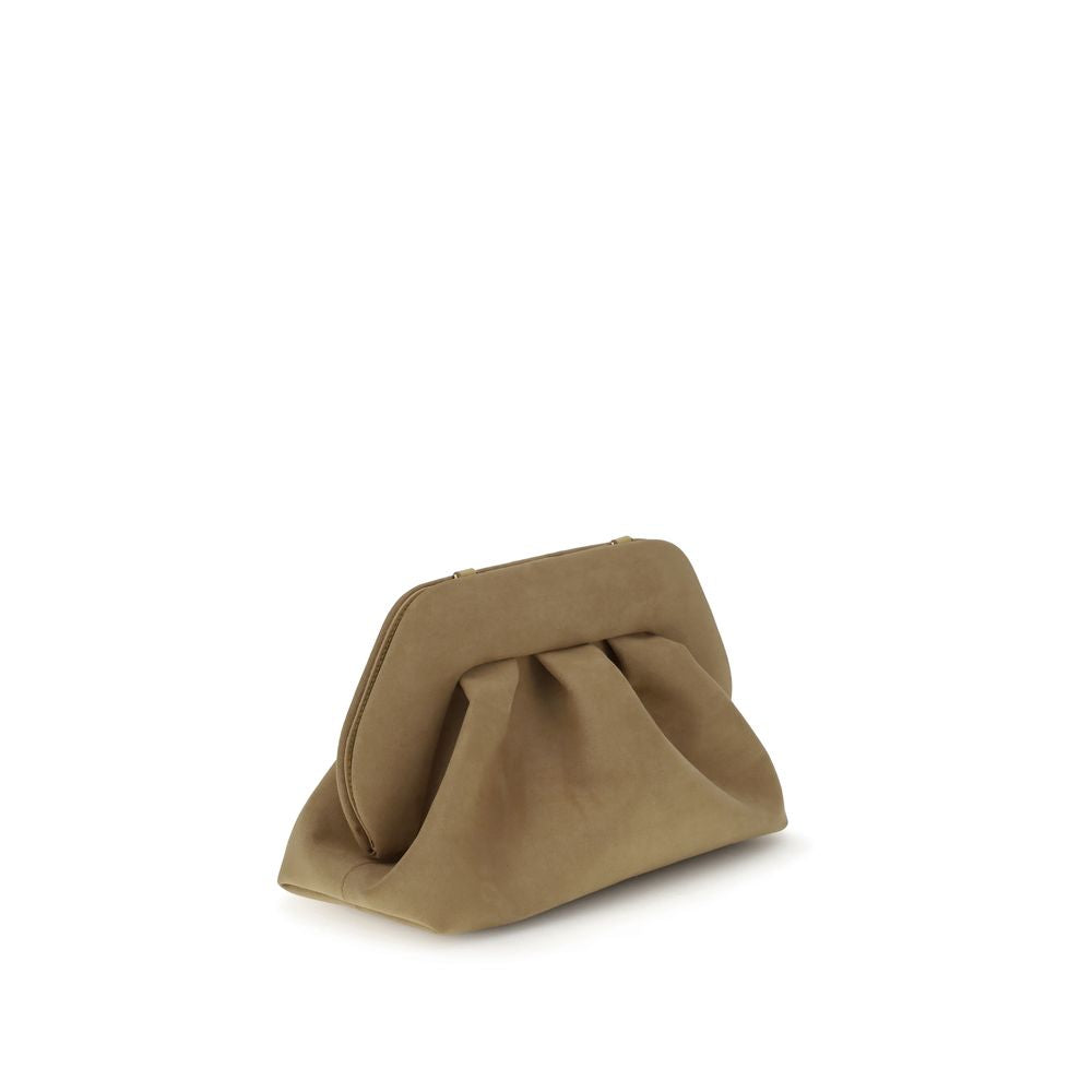 THEMOIRè Beige Clutch Bag aus anderen Fasern
