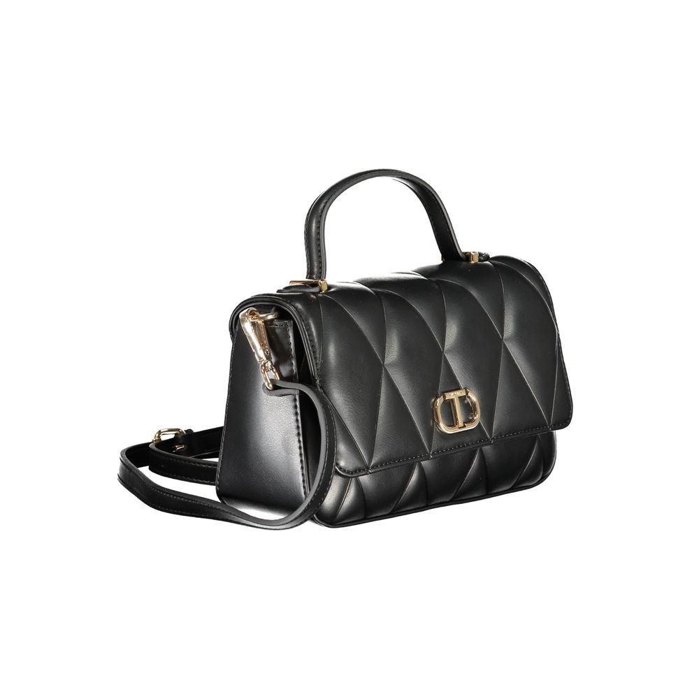 Twinset Schwarz Polyethylen Frauen Handtasche