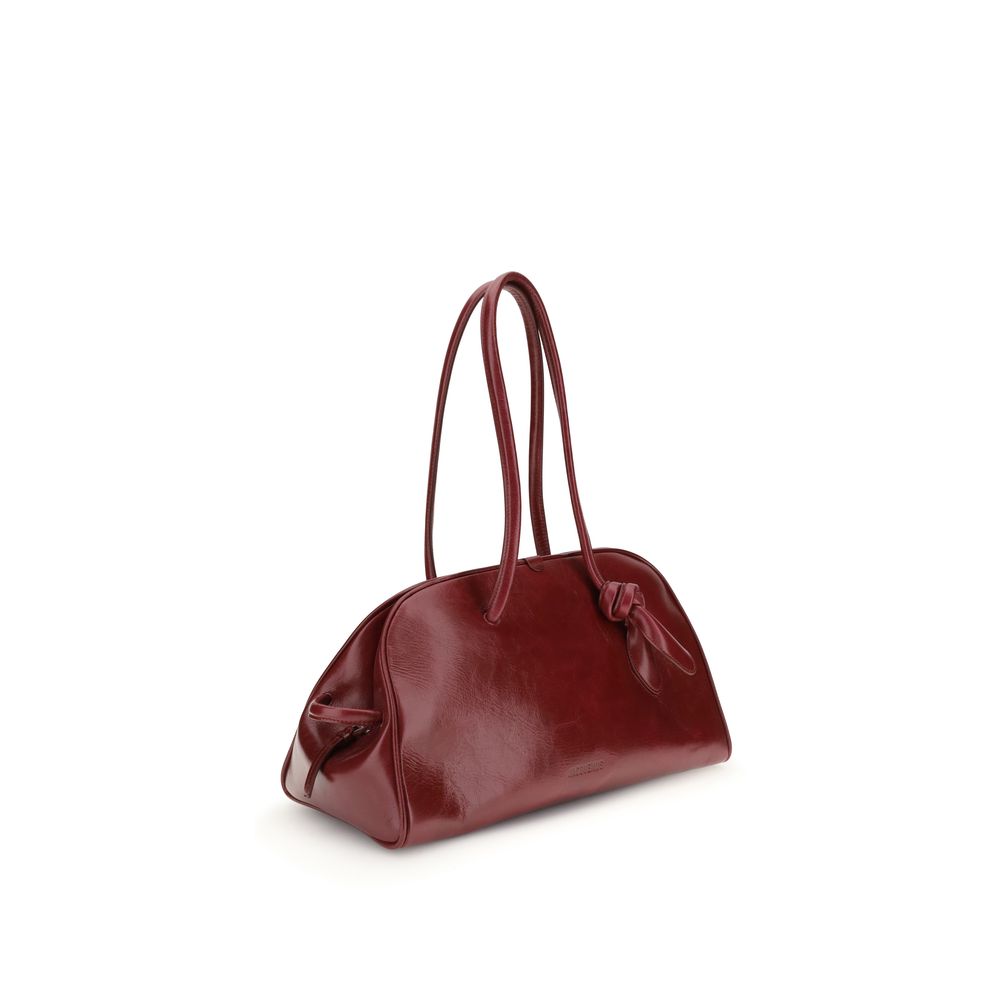Jacquemus Rote Kalbshaut Bos Taurus Schultertasche