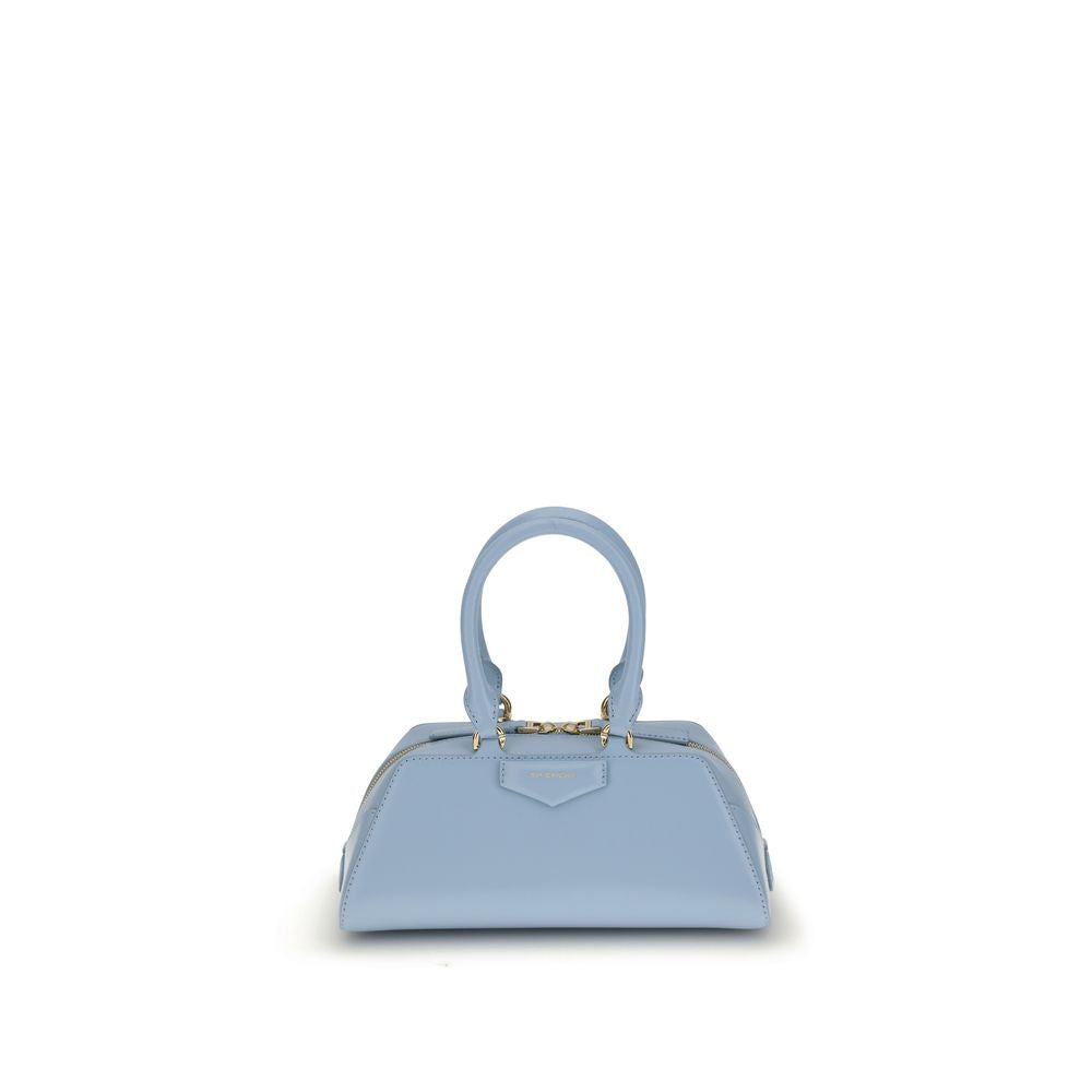 Givenchy Hellblaue Kalbshaut Bos Taurus Handtasche