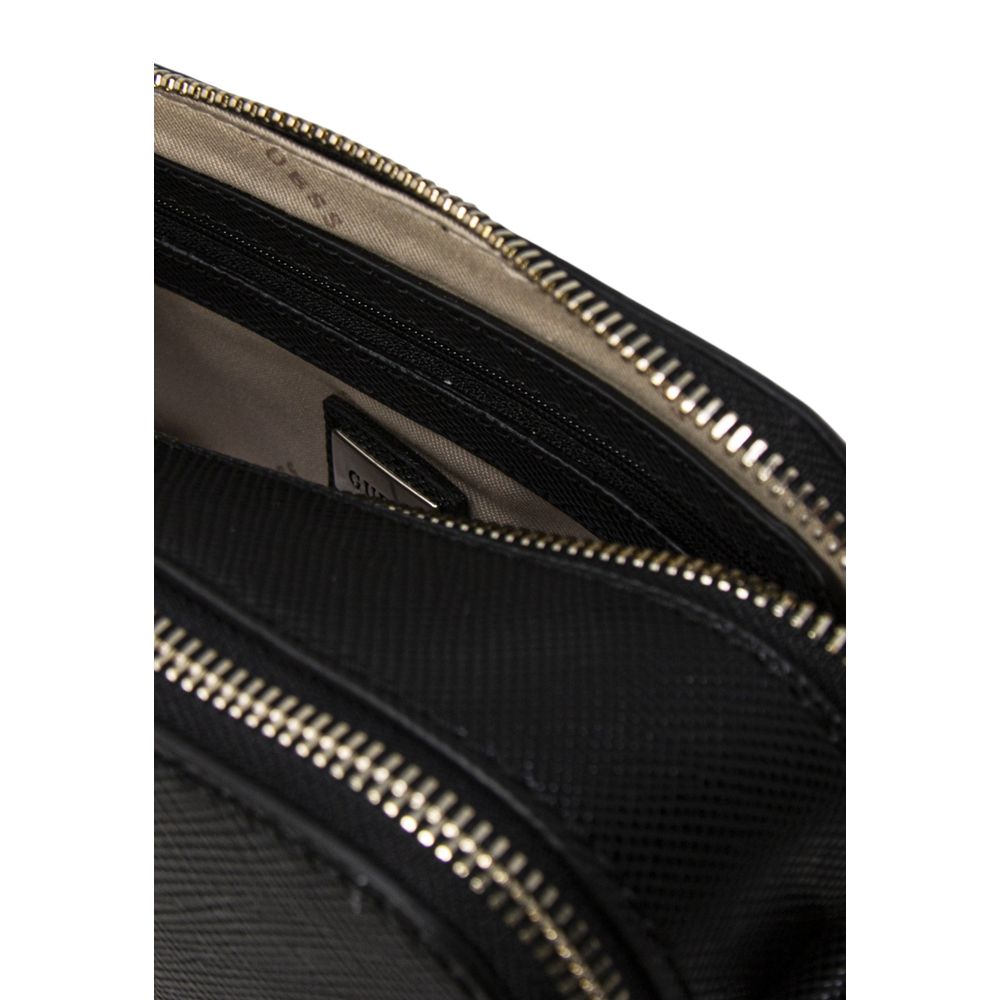 Guess Schwarze Polyethylen-Handtasche