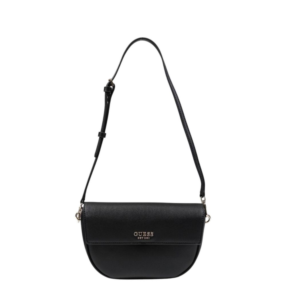 Guess Schwarze Polyethylen-Handtasche