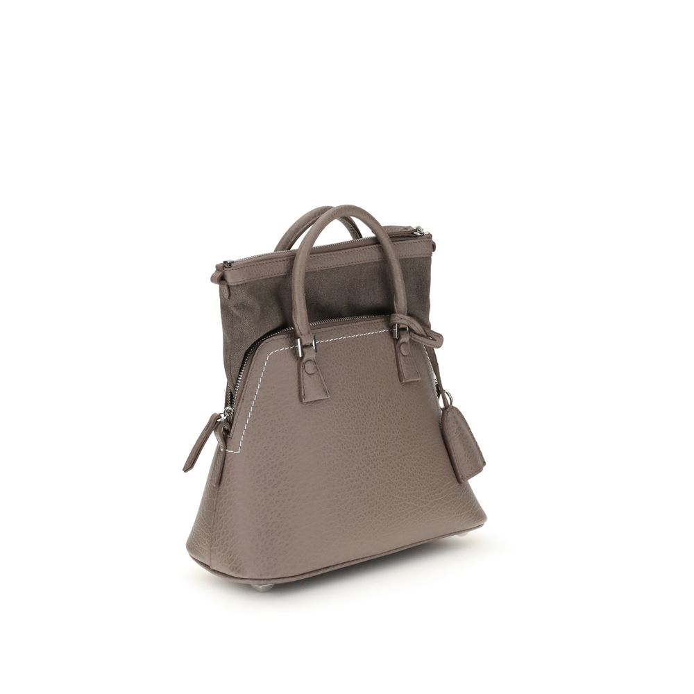 Margiela Beigefarbene Kalbshaut Bos Taurus Handtasche