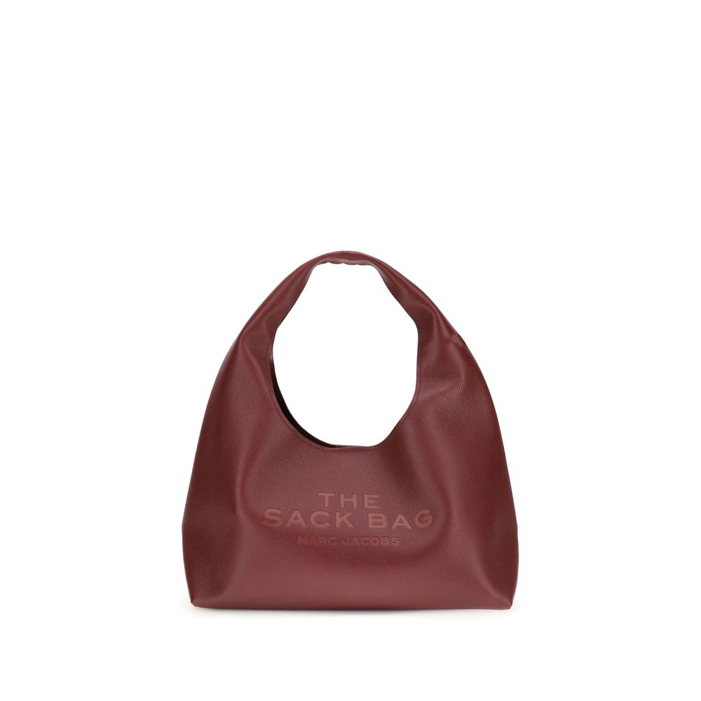 Marc Jacobs Bordeauxrote Kalbshaut Bos Taurus Schultertasche