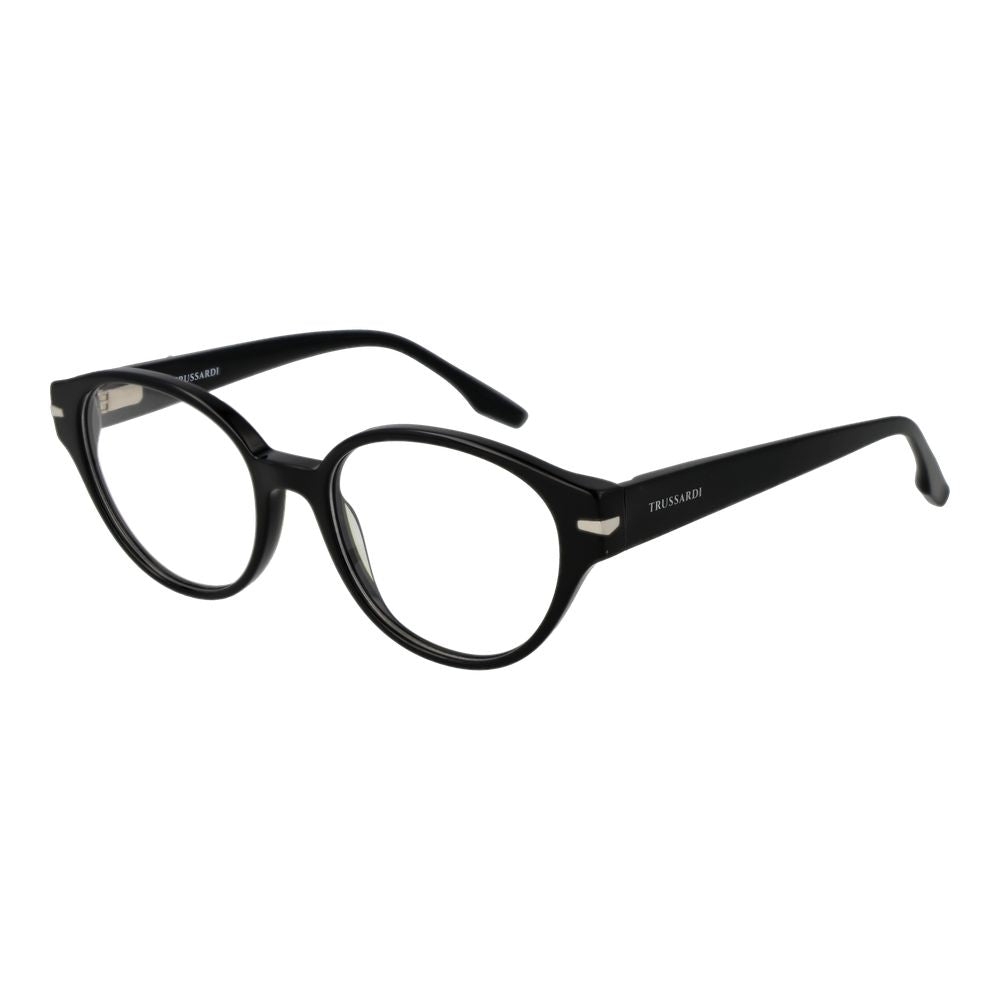 Trussardi Schwarze Brillengestelle aus Acetat