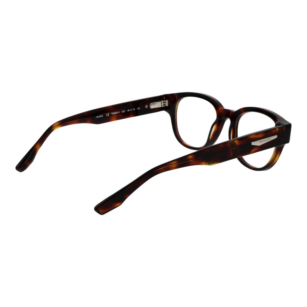 Trussardi Braune Acetat-Brille (Rahmen)