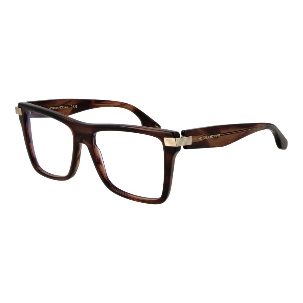 Victoria Beckham Braune Acetat-Brille (Gestell)