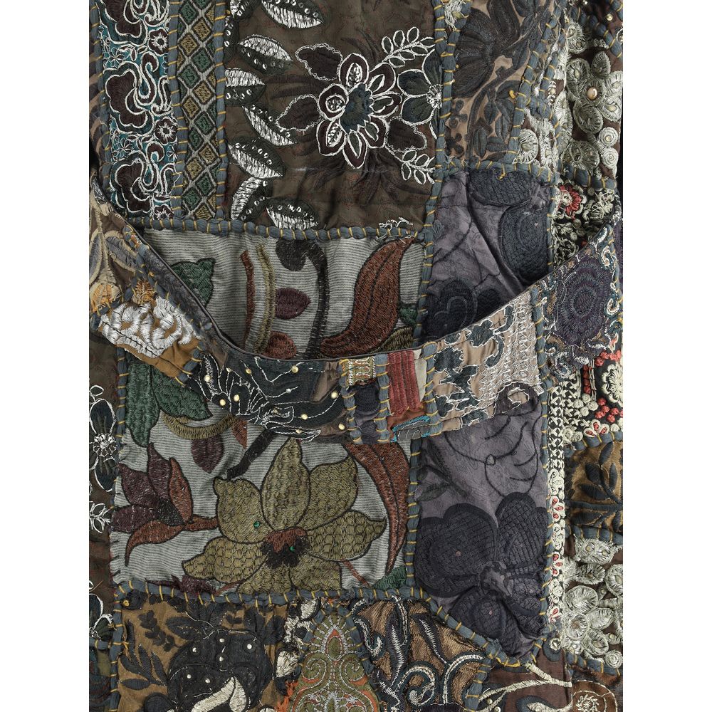 Ella Baumwolljacke mit bunten Stickereien