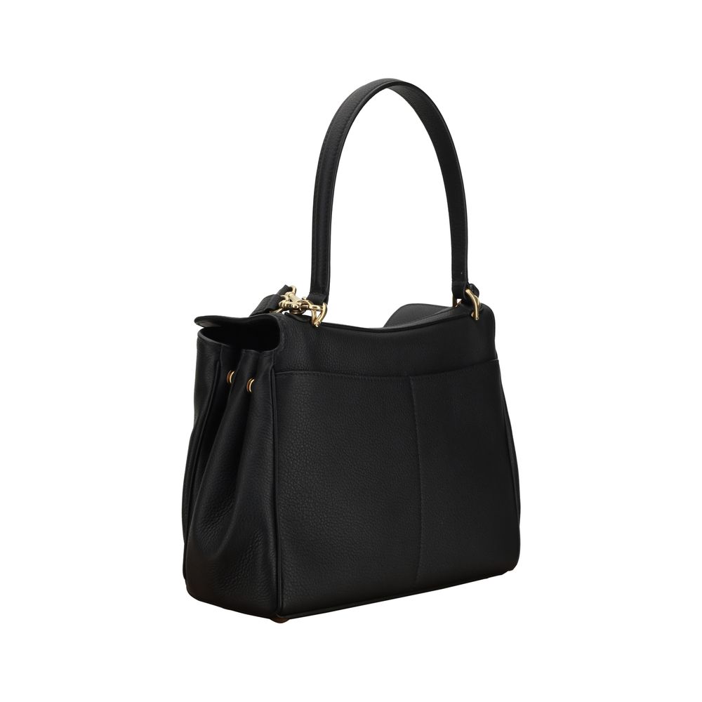 Balenciaga Schwarze Schultertasche aus Kalbshaut Bos Taurus