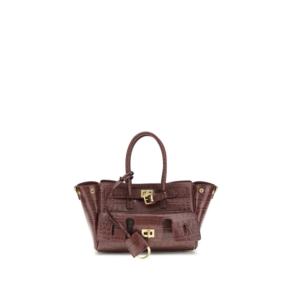Balenciaga Bordeaux-Kalbsleder-Tasche Bos Taurus